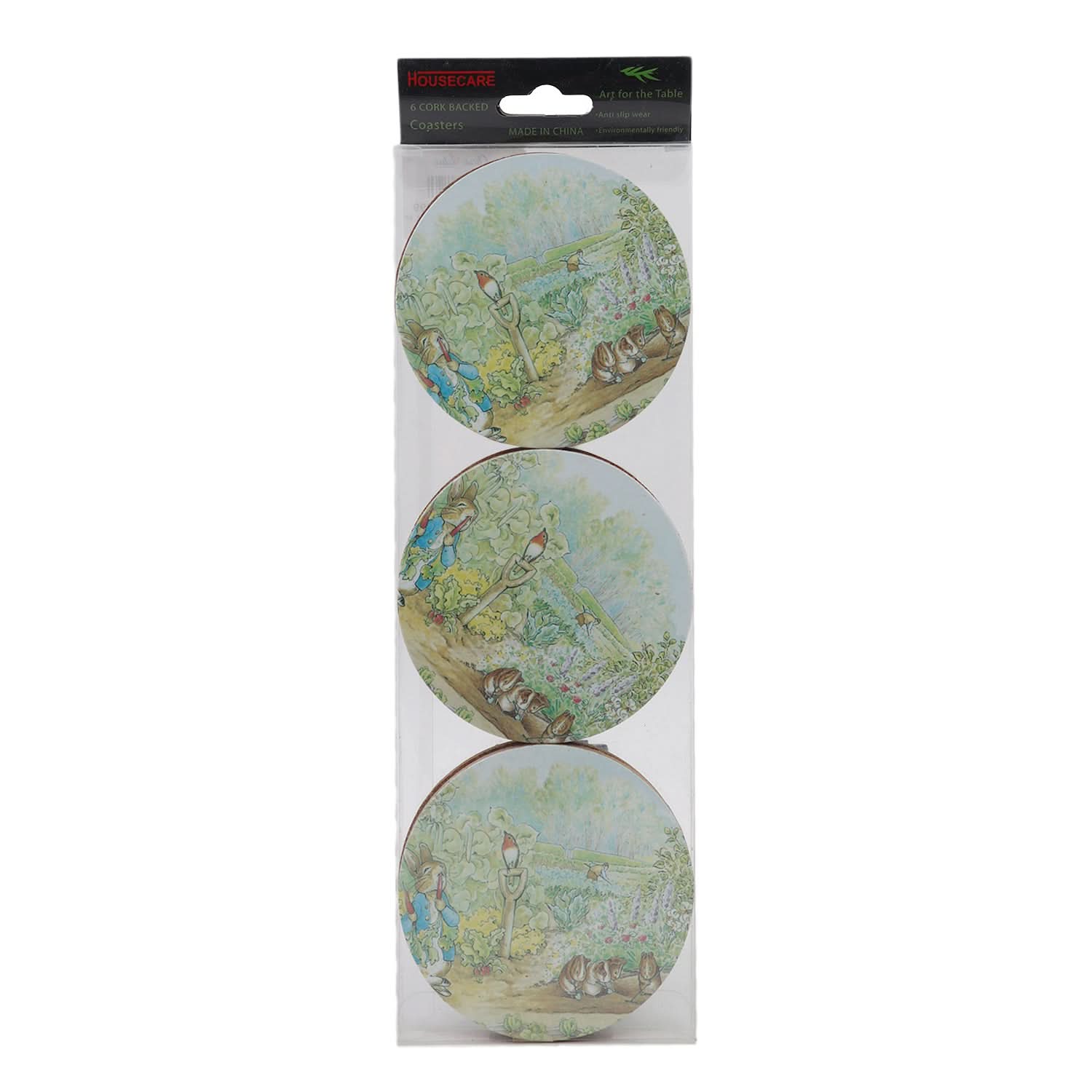 Round Coasters for Drinks Absorbent 6Pcs, Thermos & Mug, Chase Value, Chase Value