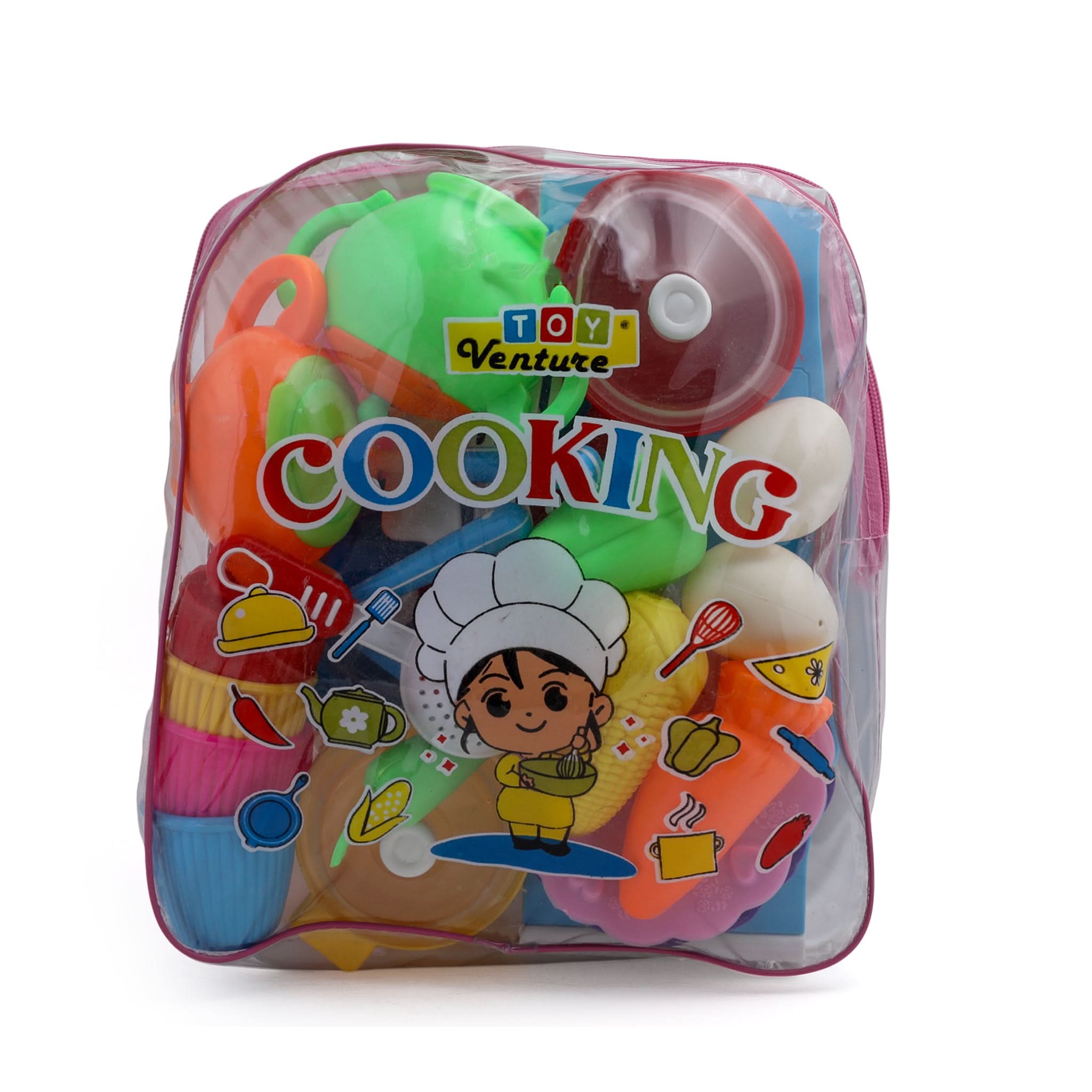 Kitchen Set For Girls - Multi Color, Kids Cosmetic & Kitchen Sets, Chase Value, Chase Value