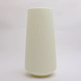Solid Minimalistic Striped Flower Vase for Home, Decoration, Chase Value, Chase Value