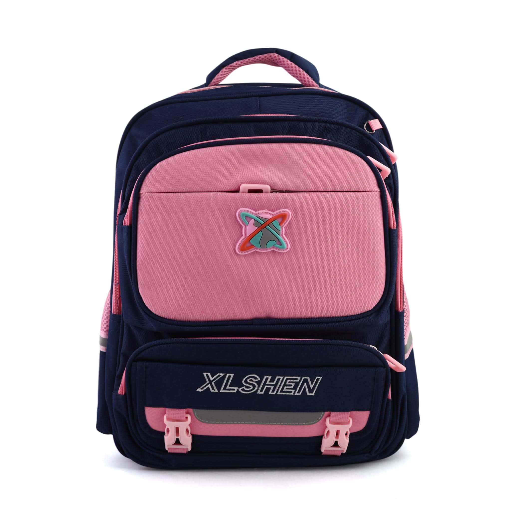 Kids School Backpack 16" - Light Pink, School Bags, Chase Value, Chase Value