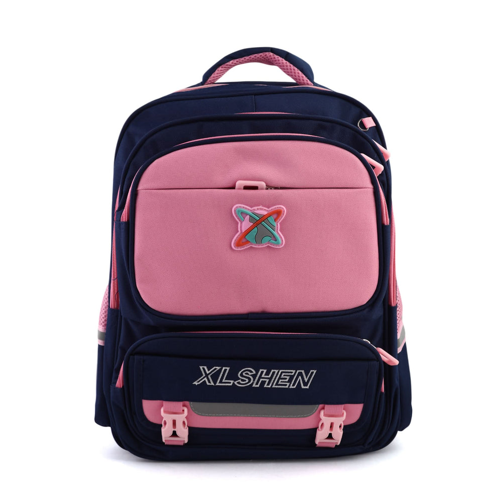 Kids School Backpack 16" - Light Pink, School Bags, Chase Value, Chase Value