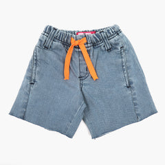 Eminent Girls Denim Short - Light Blue