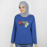 Eminent Women's Full Sleeves T-Shirt - Royal Blue, Women T-Shirts & Tops, Eminent, Chase Value