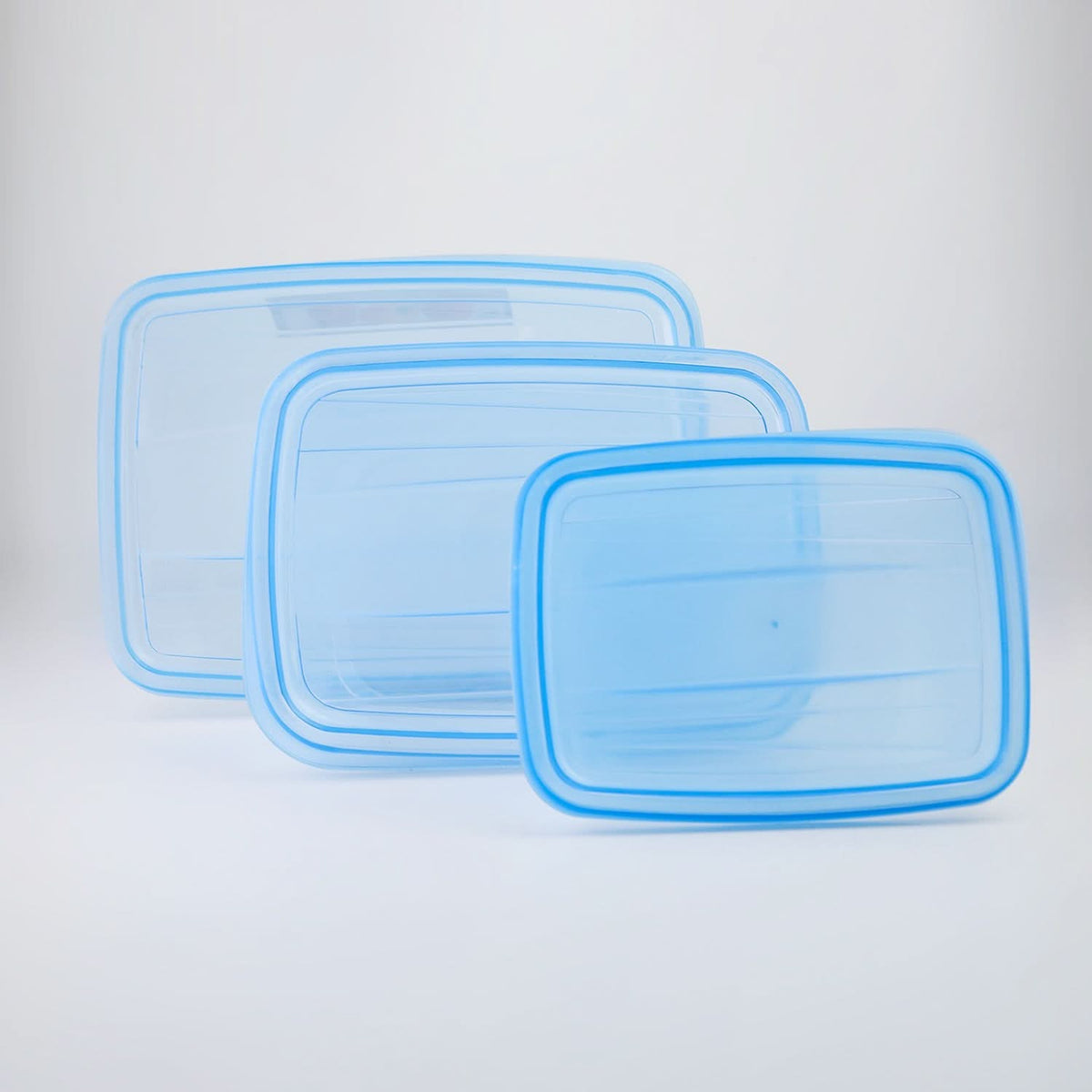 Easy Grip Food Saver Box 3 Pcs Set - Blue, Storage Boxes, Chase Value, Chase Value