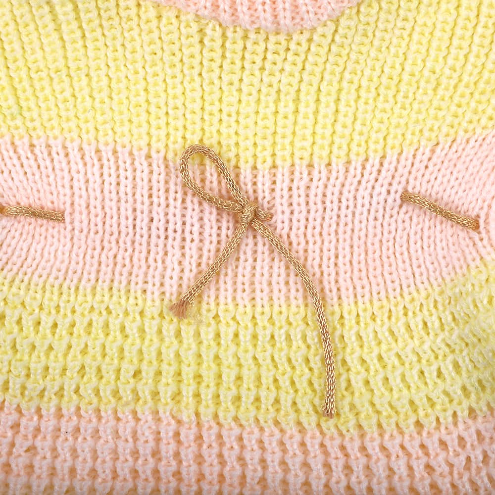 Newborn Girls Woolen Suits - Lemon, Newborn Girls Sets & Suits, Chase Value, Chase Value