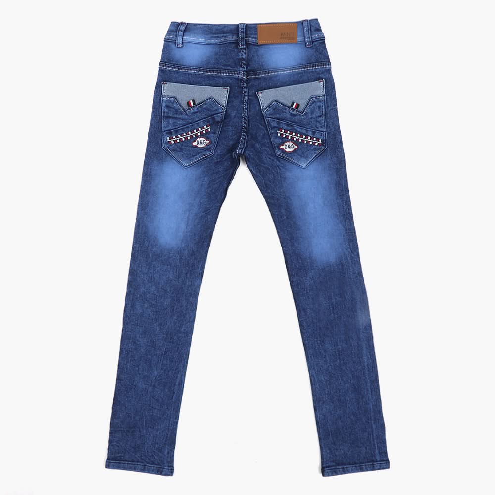 Boys Denim Pants - Blue, Boys Pants, Chase Value, Chase Value
