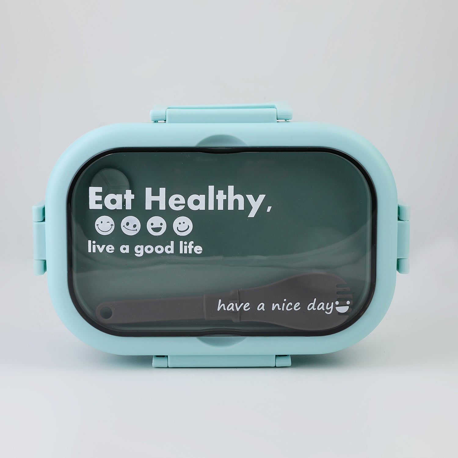 Stainless Steel Lunch Box - Cyan, Tiffin Boxes & Bottles, Chase Value, Chase Value