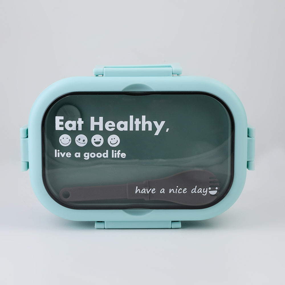 Stainless Steel Lunch Box - Cyan, Tiffin Boxes & Bottles, Chase Value, Chase Value