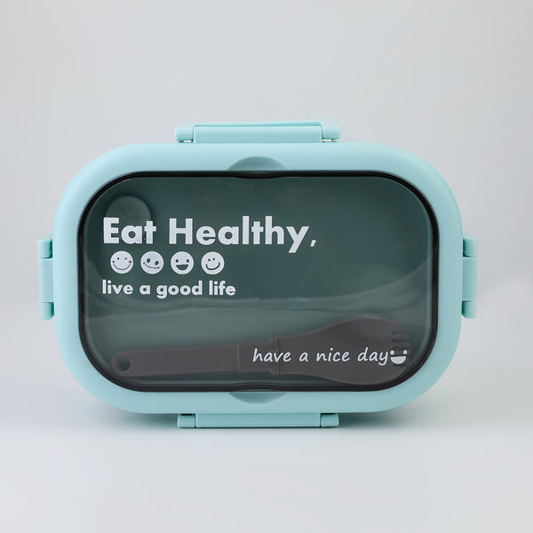 Stainless Steel Lunch Box - Cyan