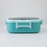 Stainless Steel Lunch Box - Cyan, Tiffin Boxes & Bottles, Chase Value, Chase Value