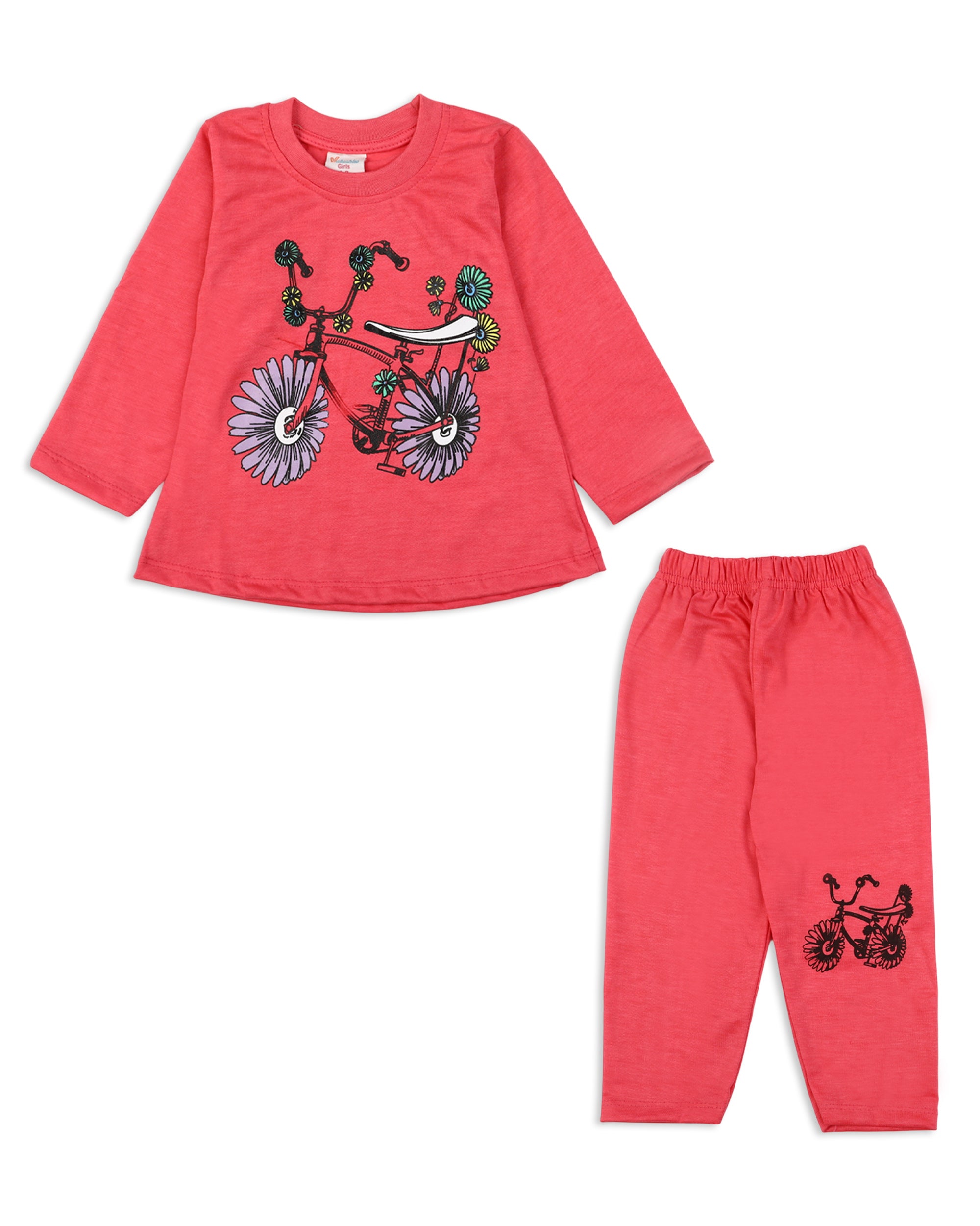 Valuables Girls Full Sleeves Suit