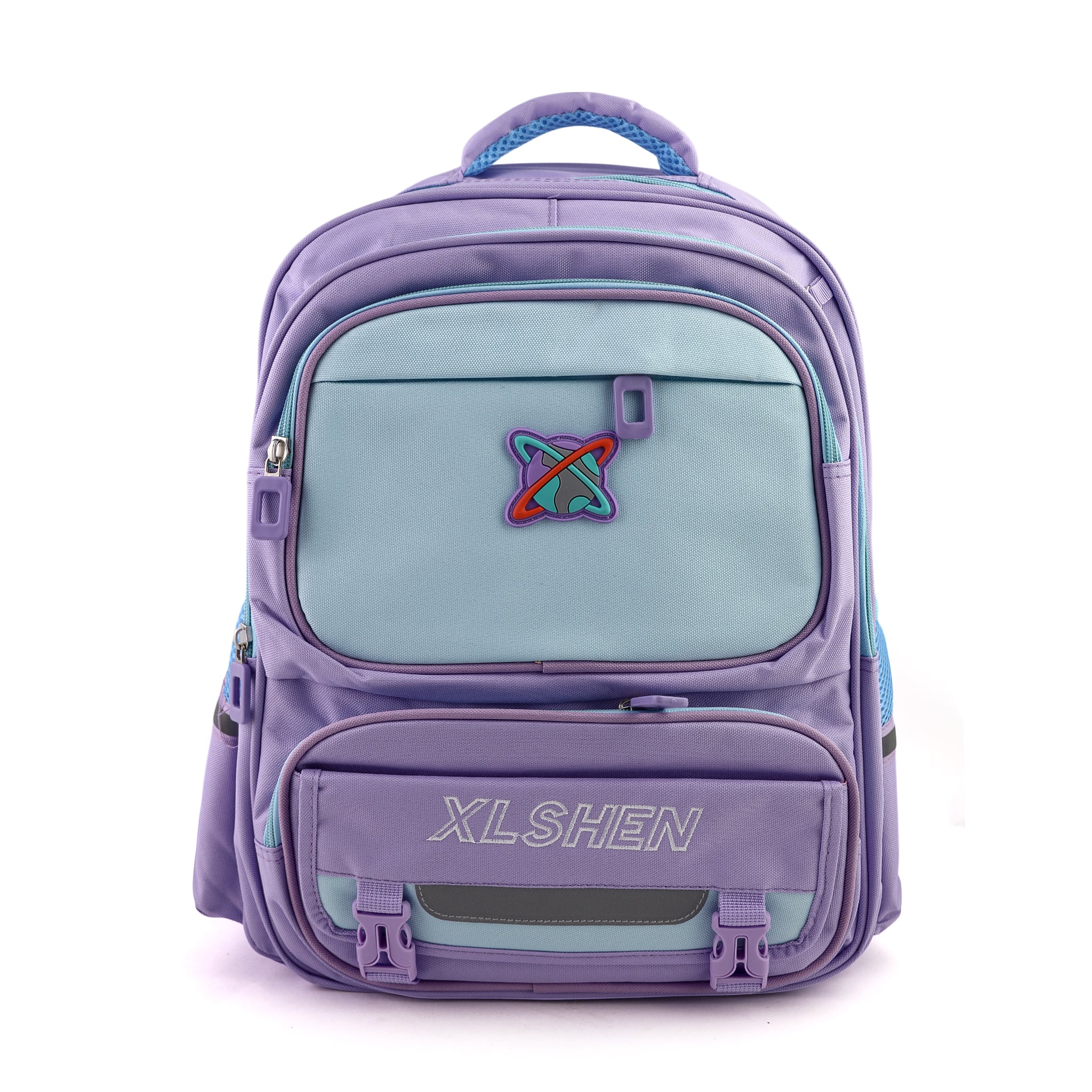 Kids School Backpack 16" - Purple, School Bags, Chase Value, Chase Value