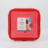 Right Lock Food Keeper Small - Red, Storage Boxes, Chase Value, Chase Value