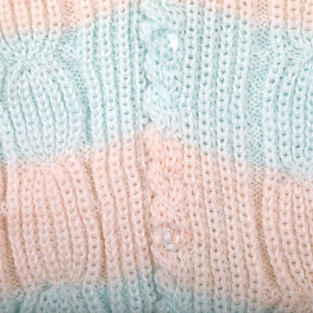 Newborn Girls Woolen Suits - Cyan, Newborn Girls Sets & Suits, Chase Value, Chase Value