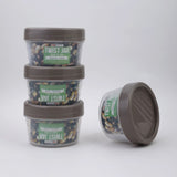 Max Ware Twist Jar Large 200ML Pack Of 4, Storage Boxes, Chase Value, Chase Value