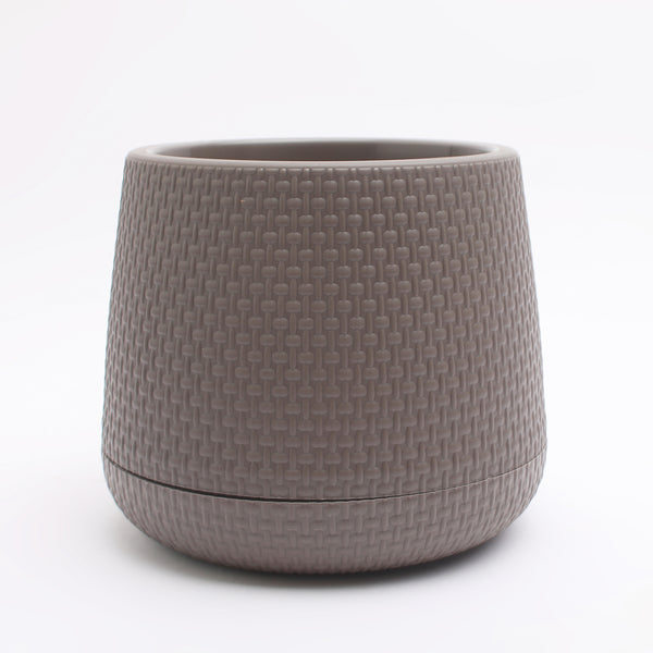 Vase Plastic - Grey