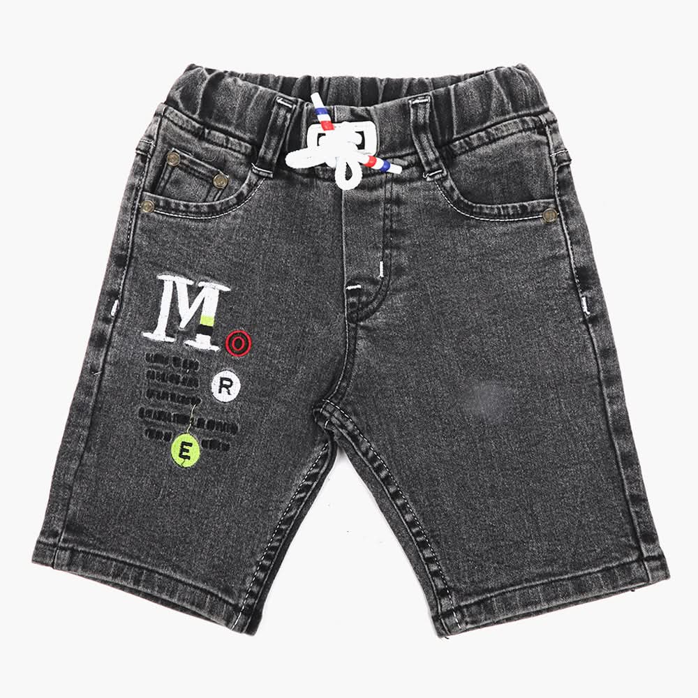 Boys Short Denim - Dark Grey, Boys Shorts, Chase Value, Chase Value