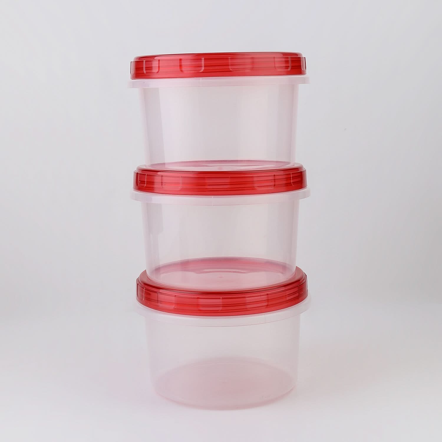 Fresh Food Keeper 3 Pcs Set Medium - Red, Storage Boxes, Chase Value, Chase Value