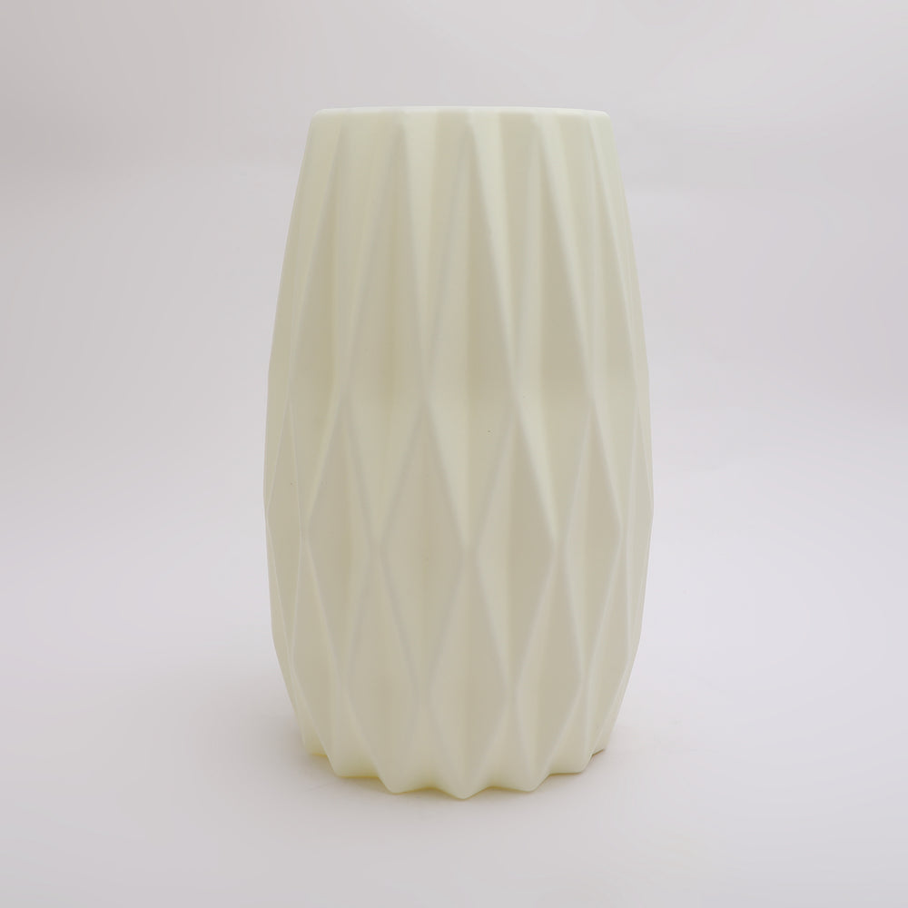 Beautiful Flower Vase Container Simple Geometric Plastic, Decoration, Chase Value, Chase Value