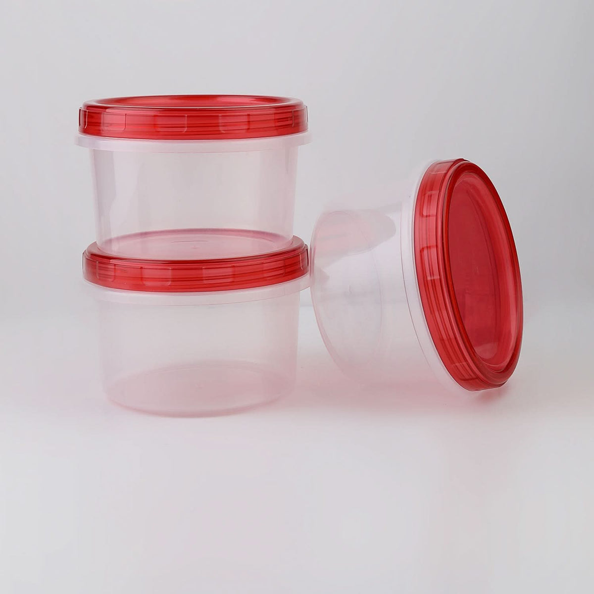 Fresh Food Keeper 3 Pcs Set Medium - Red, Storage Boxes, Chase Value, Chase Value