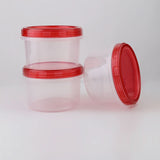 Fresh Food Keeper 3 Pcs Set Medium - Red, Storage Boxes, Chase Value, Chase Value