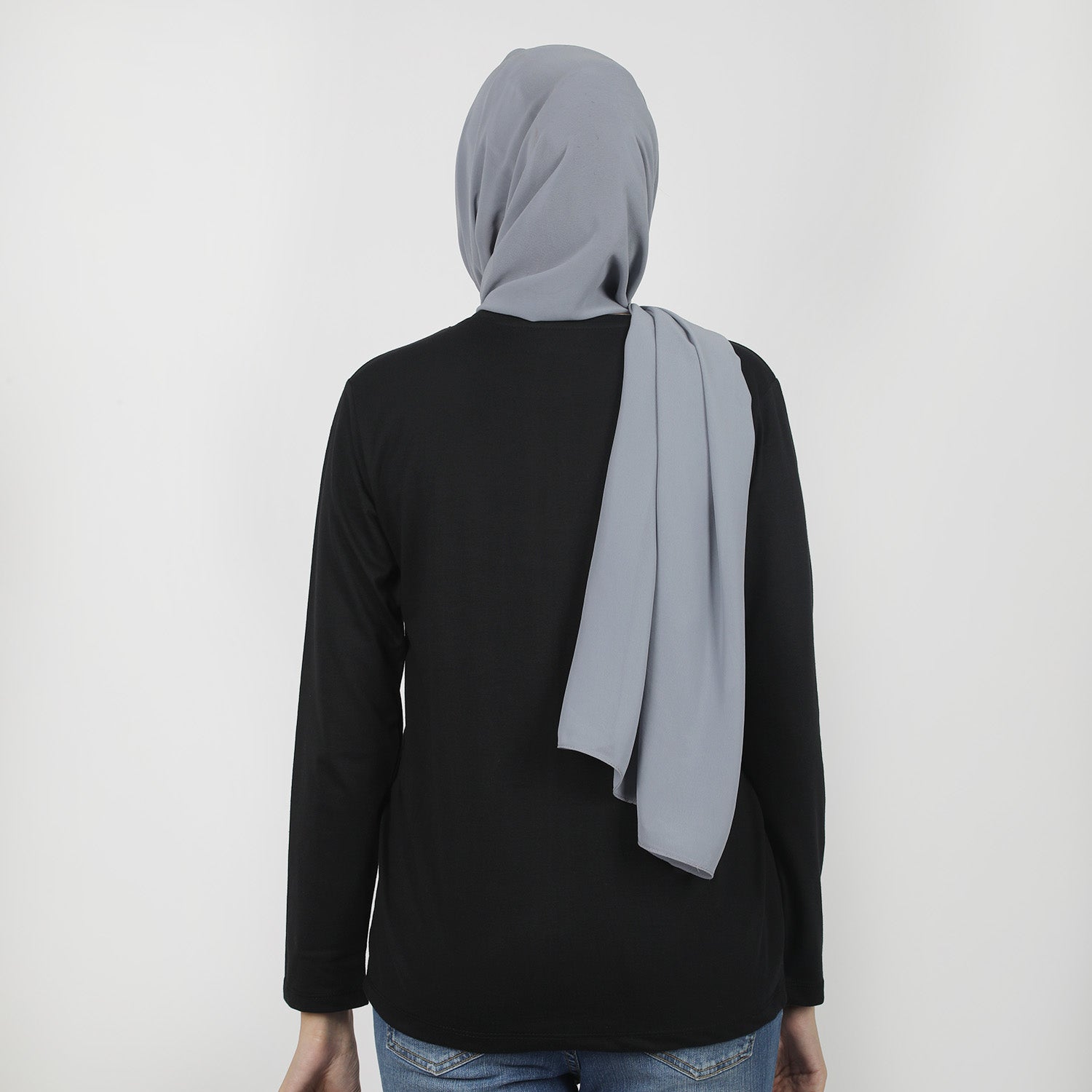 Women's Full Sleeves Printed T-Shirt - Black, Women T-Shirts & Tops, Chase Value, Chase Value