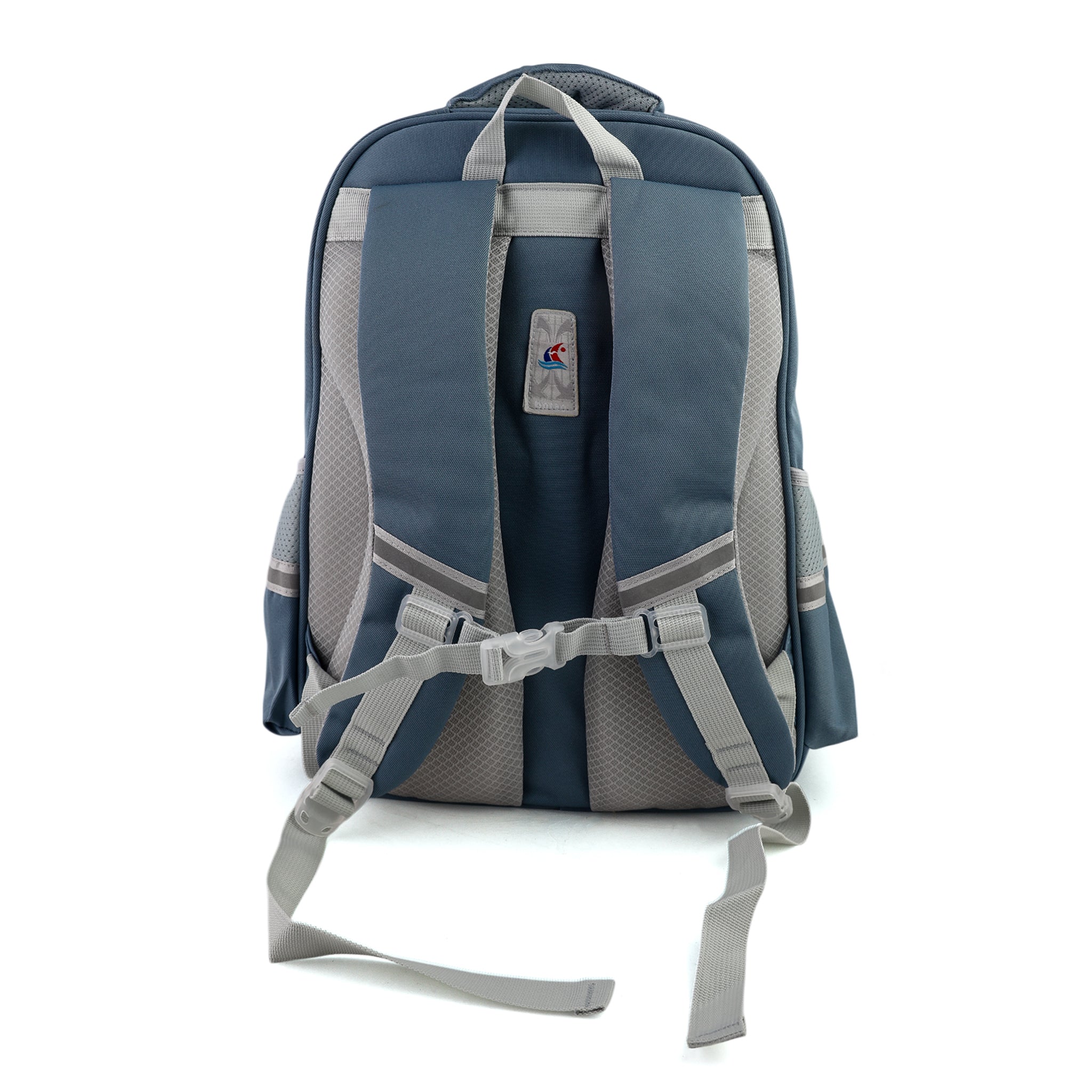 Kids School Backpack 16" - Grey, School Bags, Chase Value, Chase Value