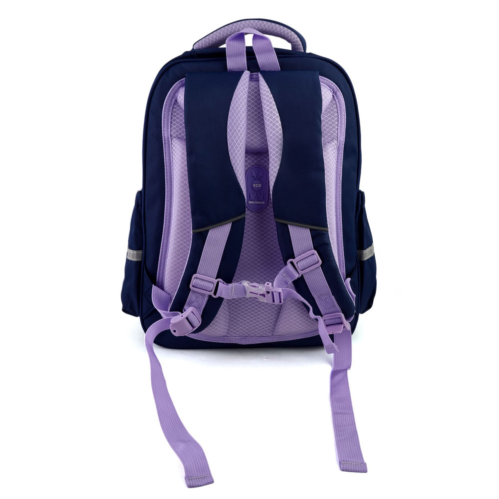 Kids School Backpack 16" - Purple, School Bags, Chase Value, Chase Value
