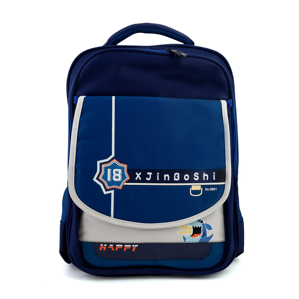 Kids School Backpack 16" - Blue, School Bags, Chase Value, Chase Value