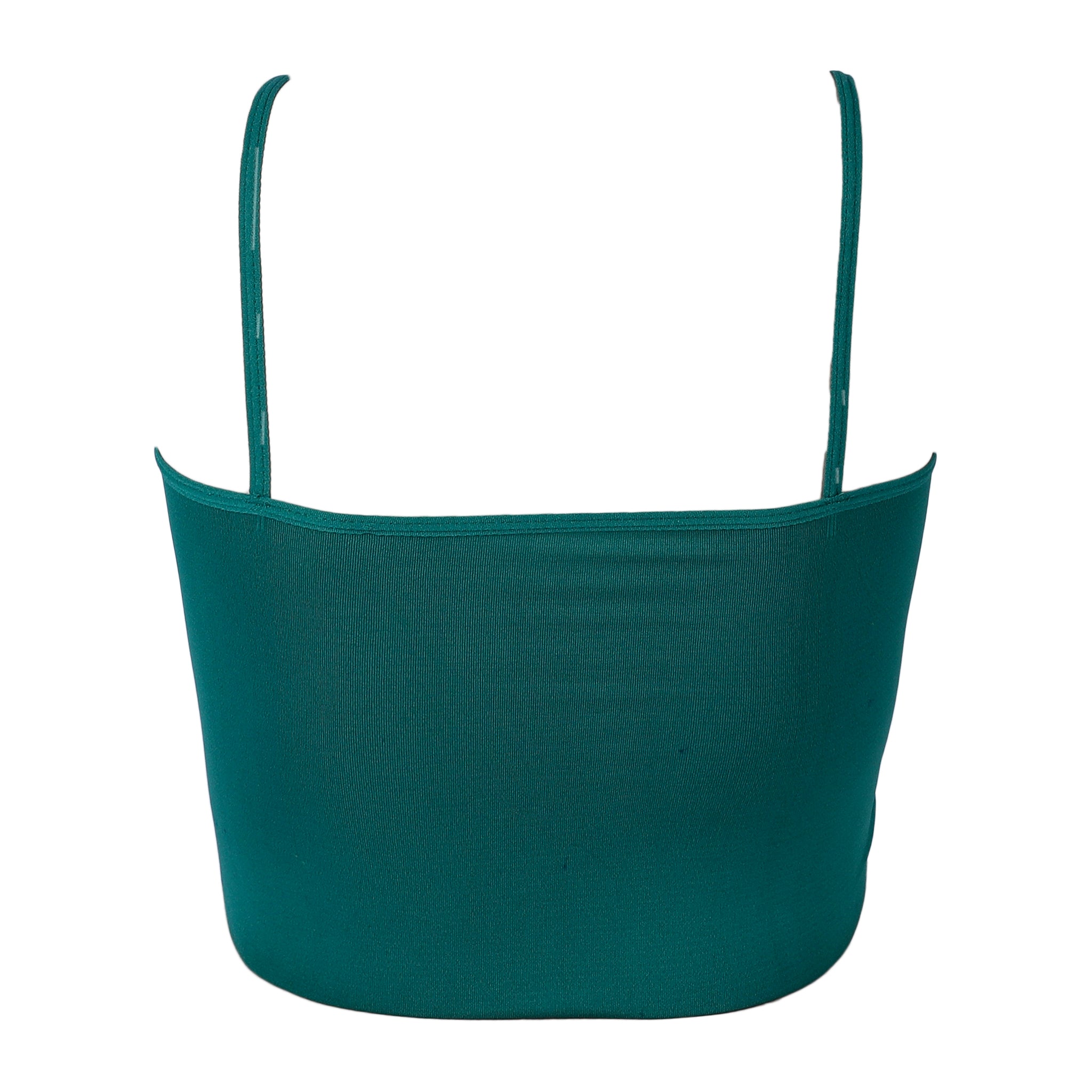 Girls Seamless Camisole - Dark Green, Girls Shameez Camisole & Biddies, Chase Value, Chase Value