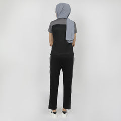 Women's Half Sleeves Track Suit - Grey