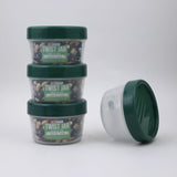 Max Ware Twist Jar Large 200ML Pack Of 4, Storage Boxes, Chase Value, Chase Value