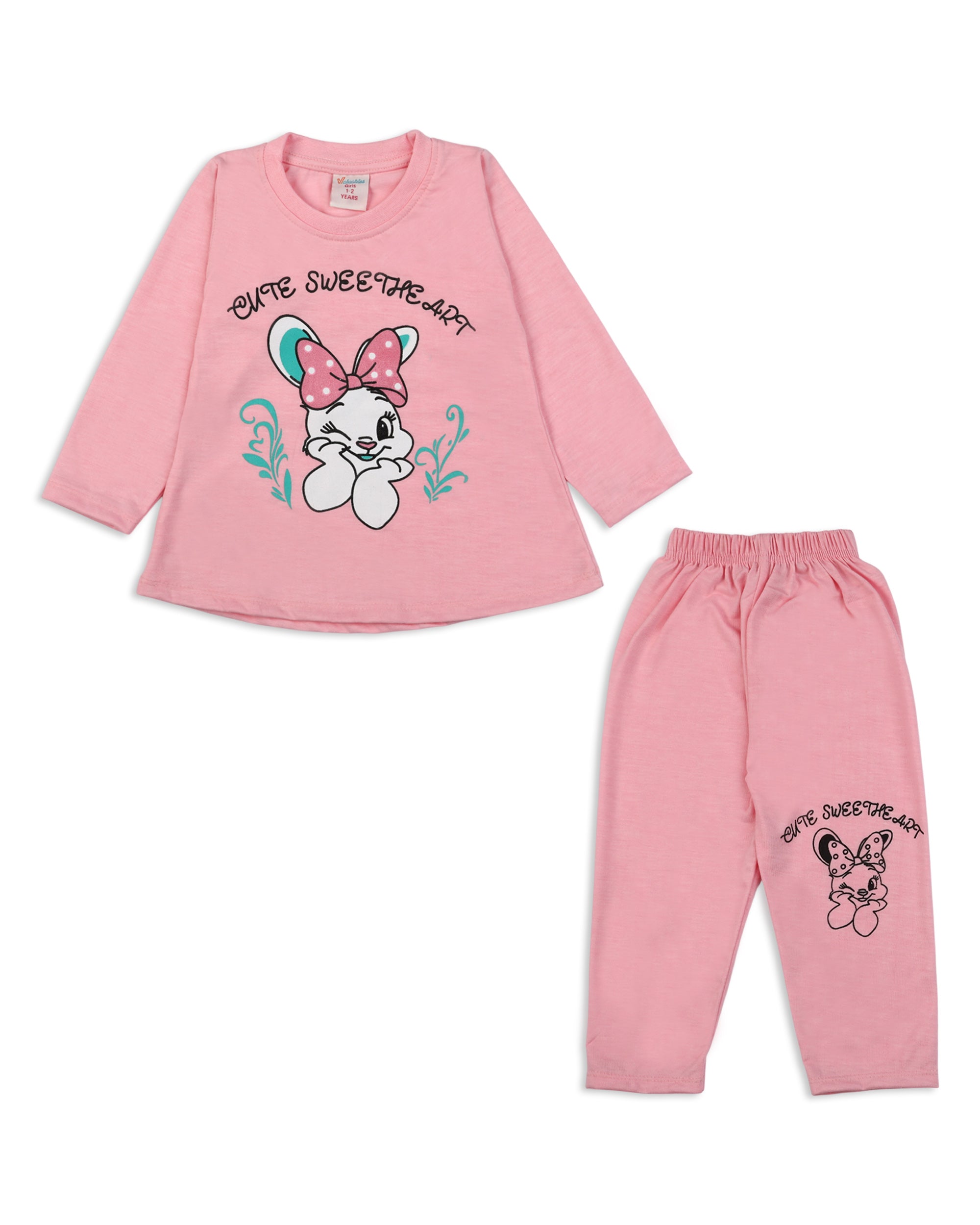 Valuables Girls Full Sleeves Suit