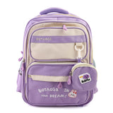 Kids School Backpack 16" - Purple, School Bags, Chase Value, Chase Value