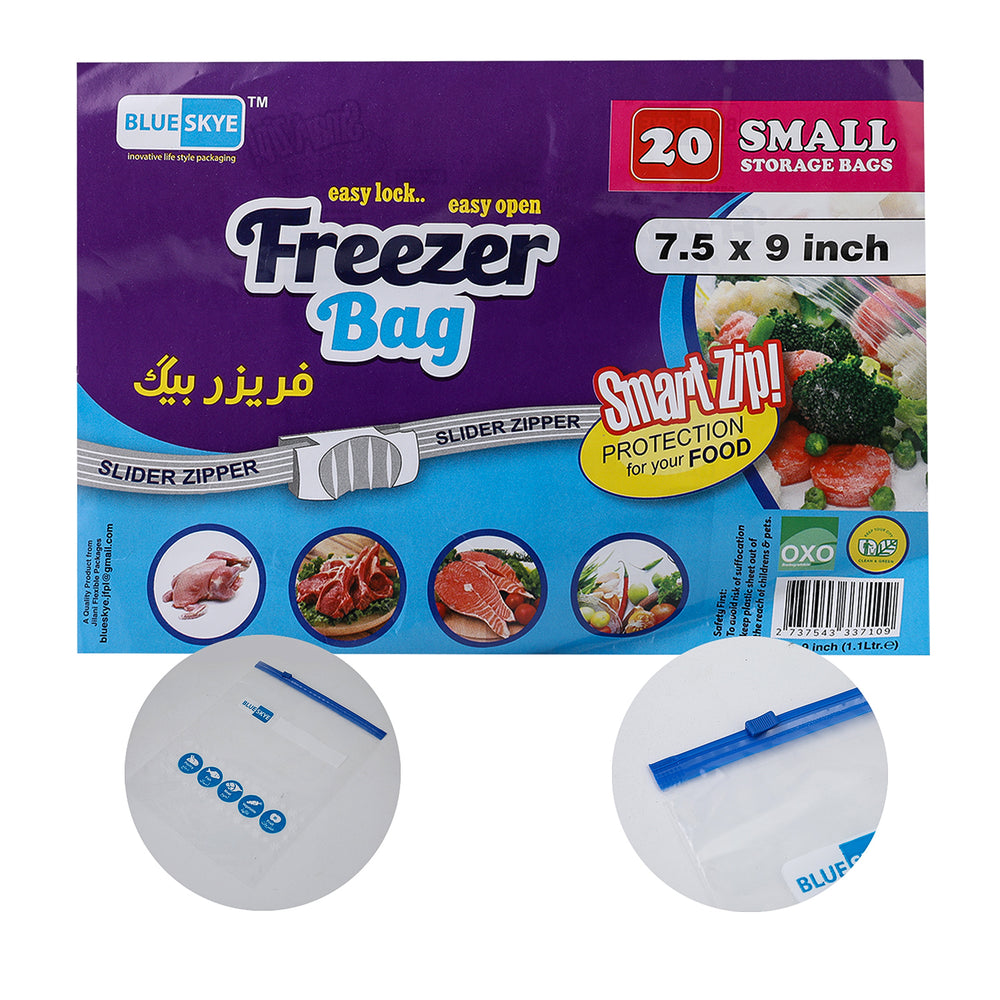 Zip Lock Pouch  - White, Kitchen Tools, Chase Value, Chase Value