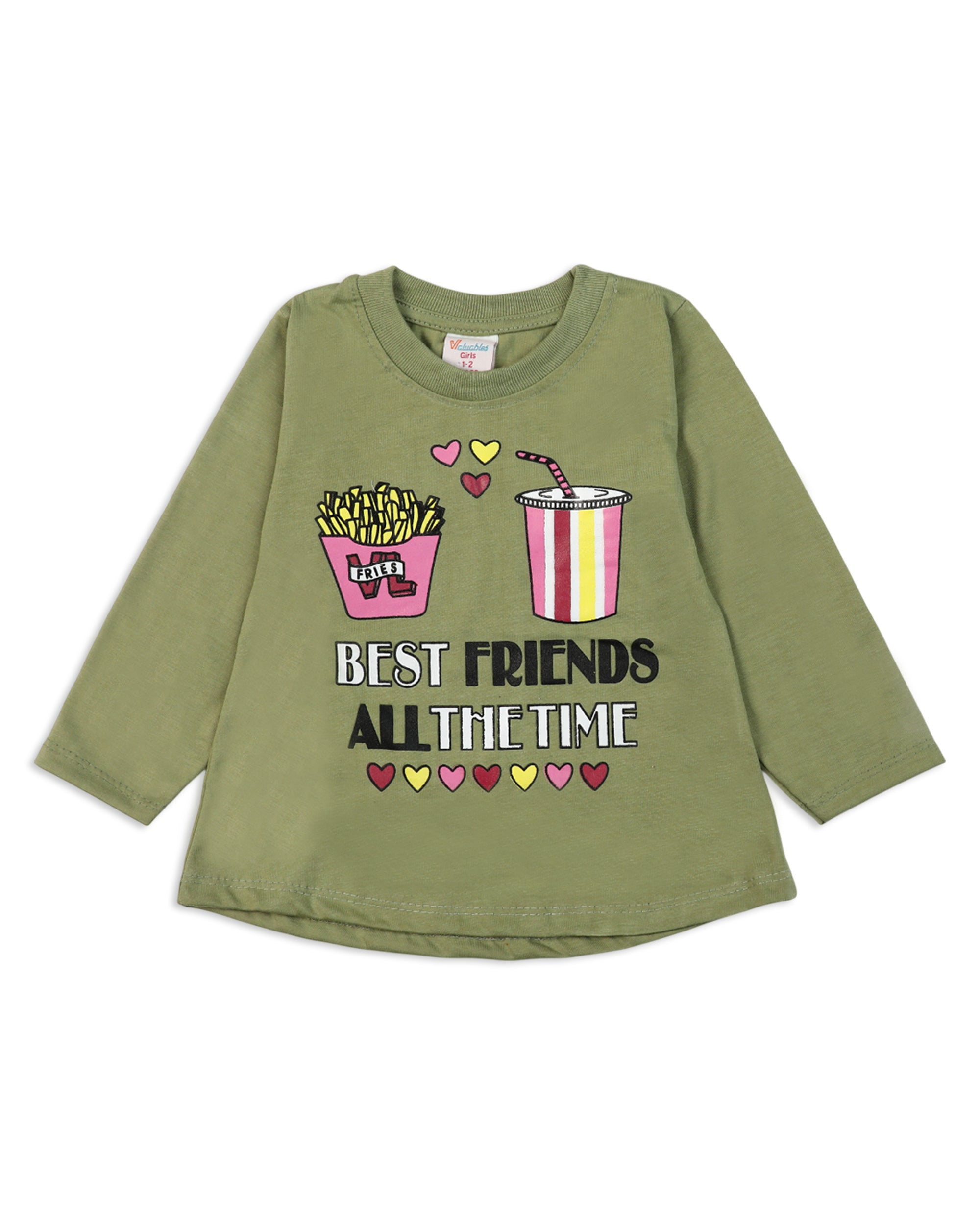 Valuables Girls Full Sleeves Suit