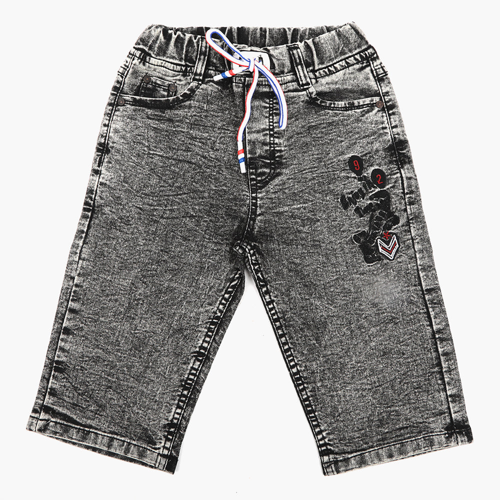 Boys Short Denim - Grey, Boys Shorts, Chase Value, Chase Value