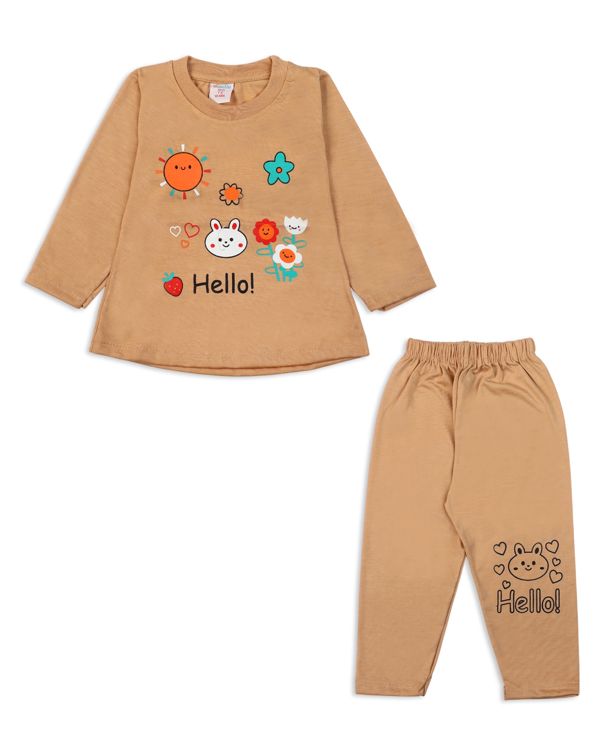 Valuables Girls Full Sleeves Suit