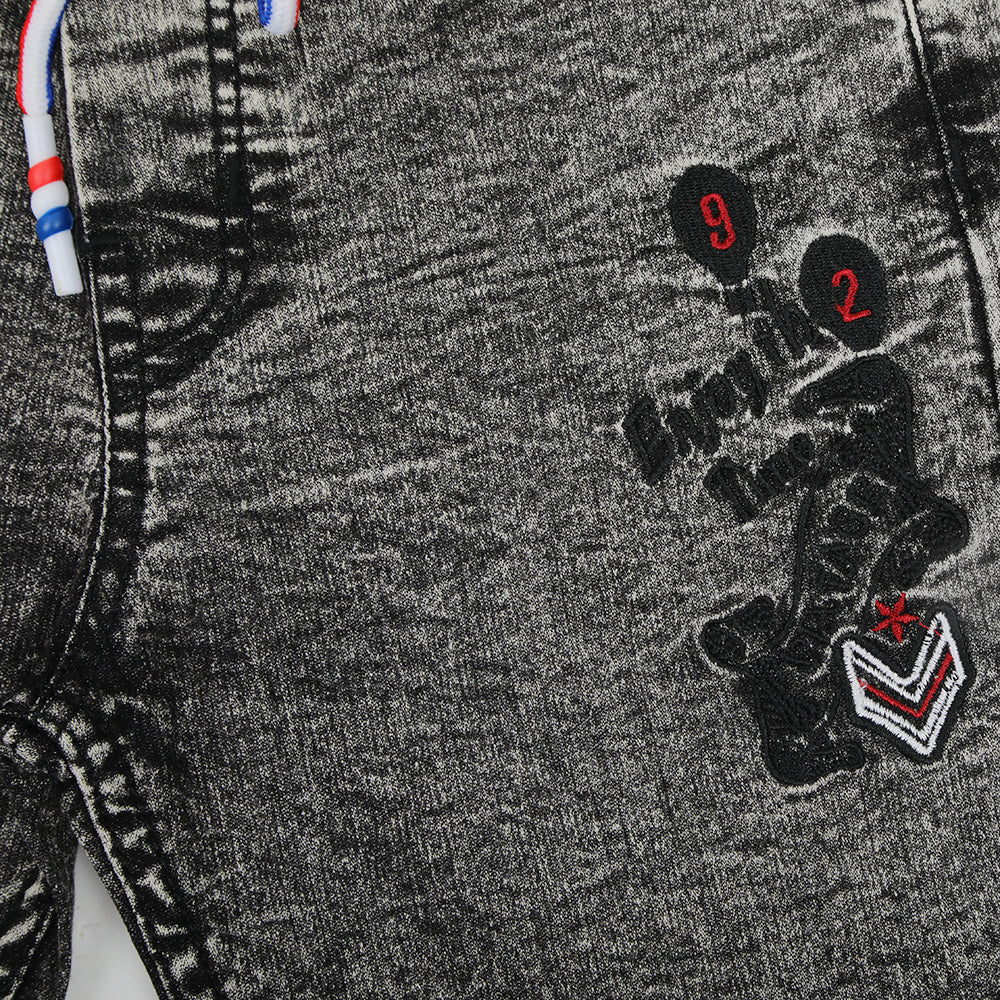 Boys Short Denim - Grey, Boys Shorts, Chase Value, Chase Value