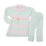 Newborn Girls Woolen Suits - Cyan, Newborn Girls Sets & Suits, Chase Value, Chase Value