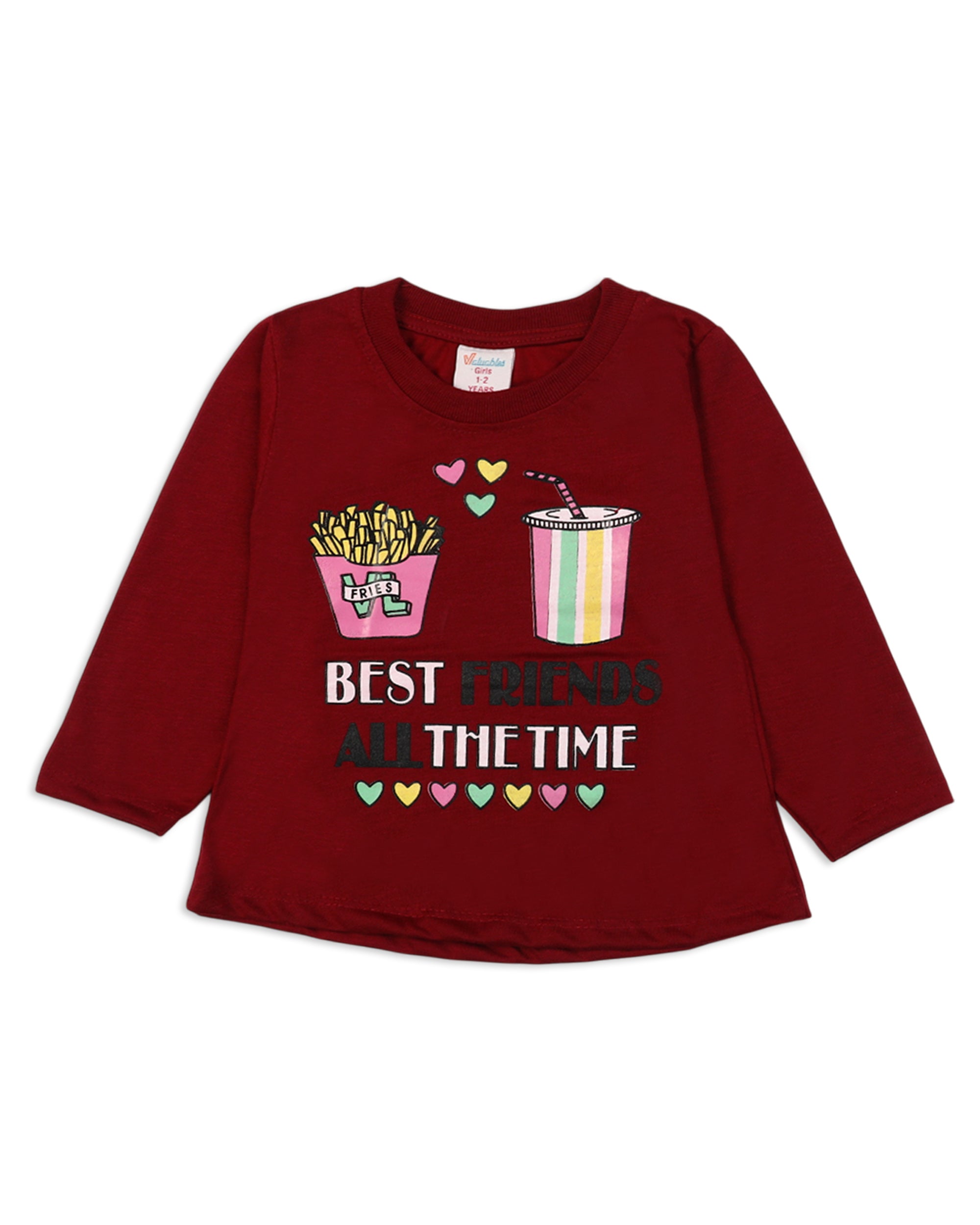 Valuables Girls Full Sleeves Suit