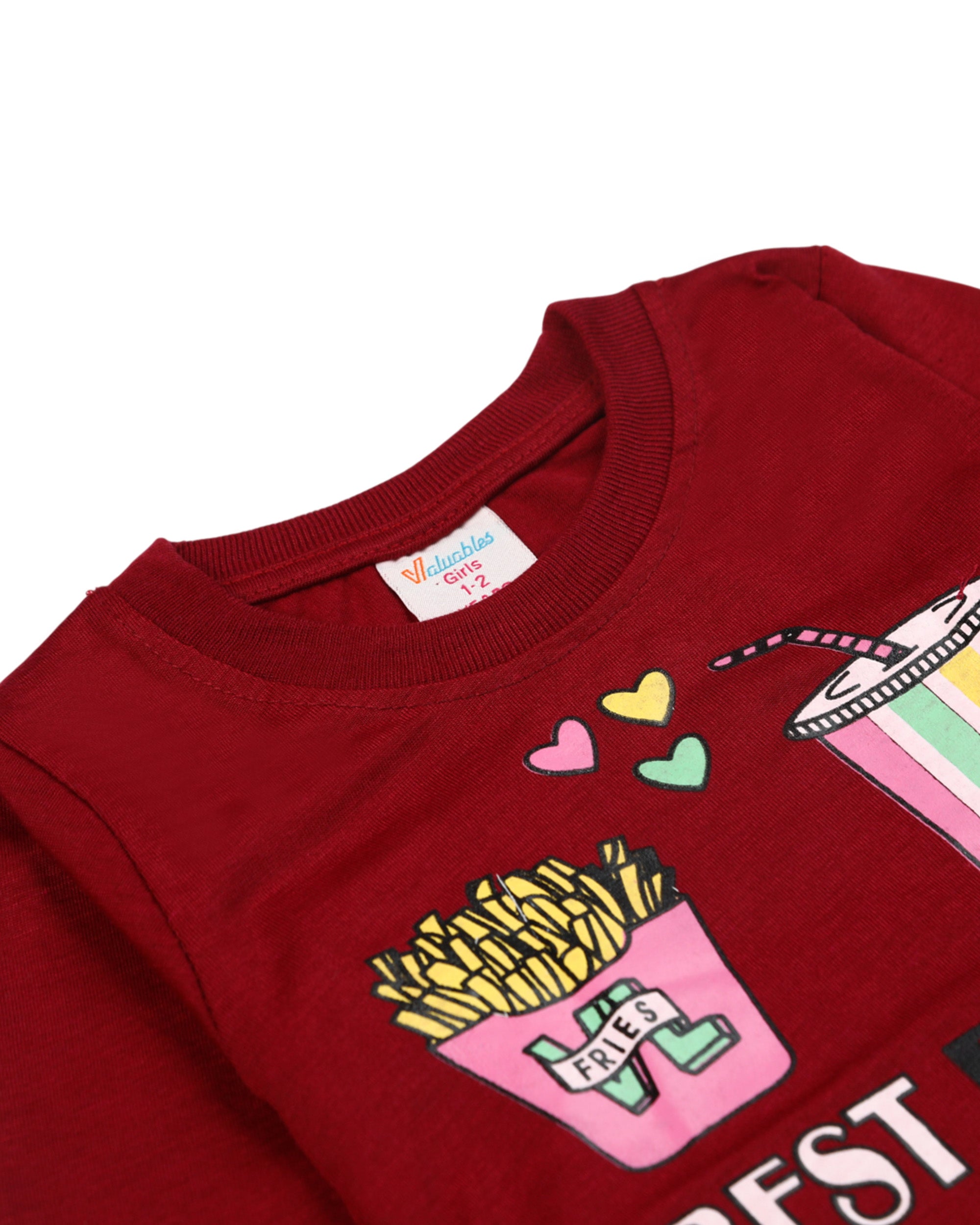 Valuables Girls Full Sleeves Suit