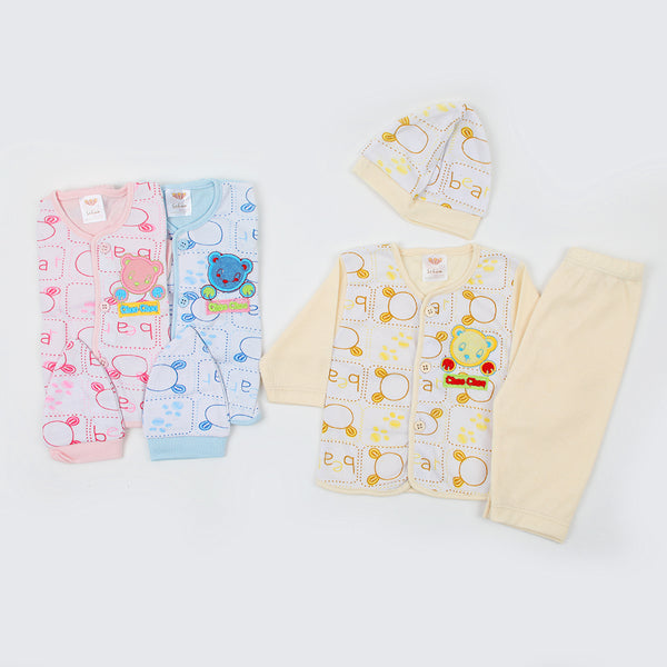 Newborn Boys Jhabla Suit - Pack of 3