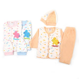Newborn Girls Jhabla Suit - Pack of 3, Newborn Girls Sets & Suits, Chase Value, Chase Value