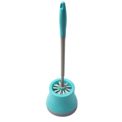 Zidello Toilet Brush With Caddy - Sky Blue