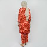 Eminent Women's Printed khaddar 2pcs Suit - Rust, Women Shalwar Suits, Eminent, Chase Value