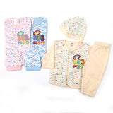 Newborn Girls Jhabla Suit - Pack of 3, Newborn Girls Sets & Suits, Chase Value, Chase Value
