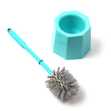Zidello Toilet Brush With Caddy - Sky Blue, Home Cleaning Supplies, Chase Value, Chase Value