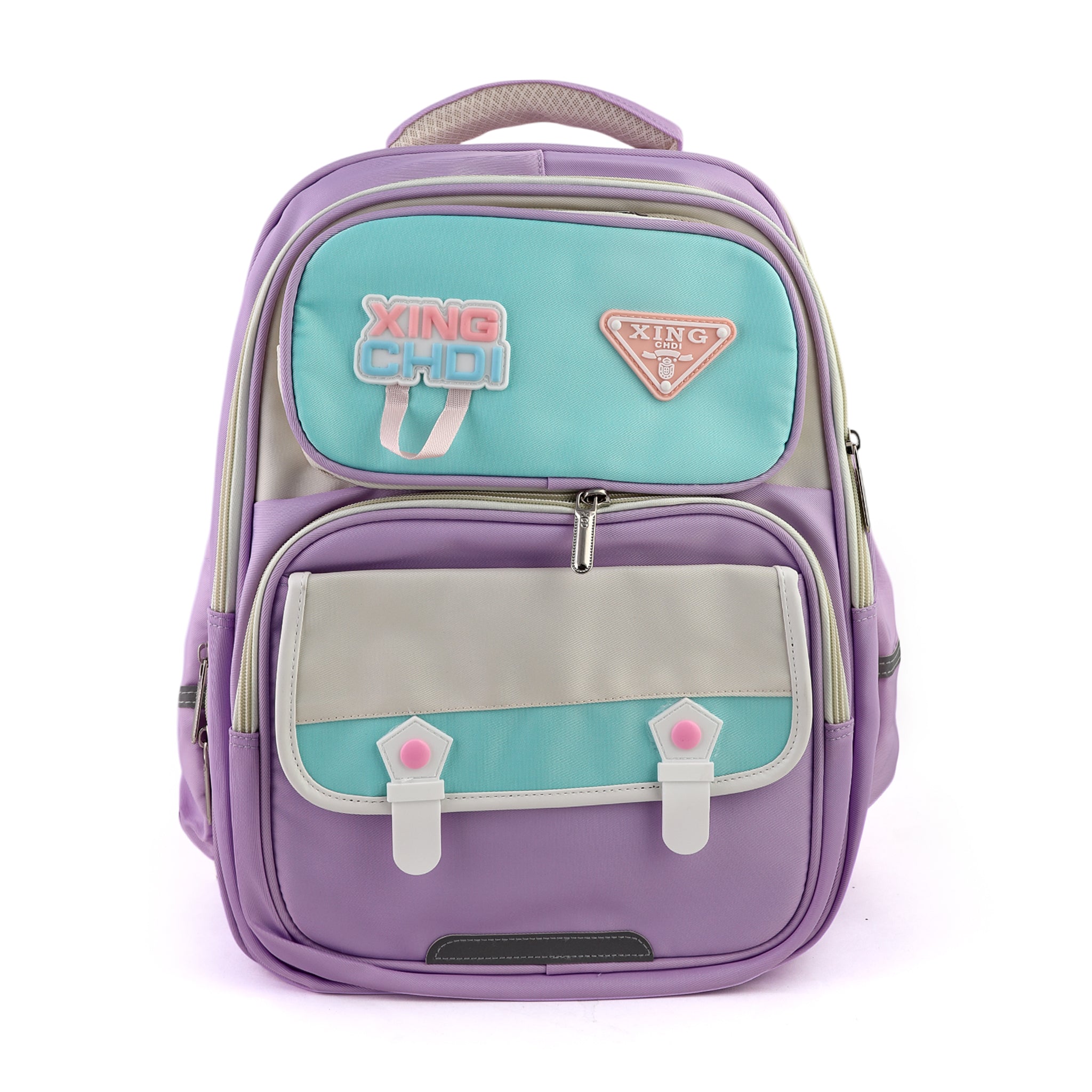 Kids School Backpack 16" - Light Purple, School Bags, Chase Value, Chase Value