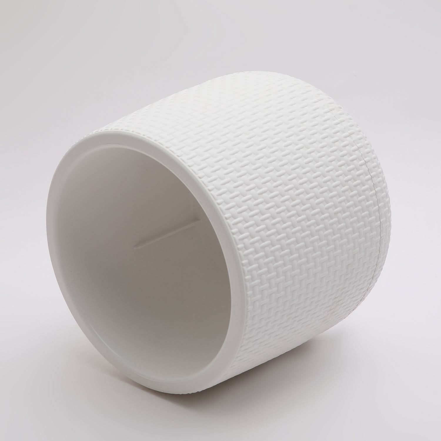 Vase Lightweight Flower Design Decorative Indoor & Outdoor - White, Decoration, Chase Value, Chase Value
